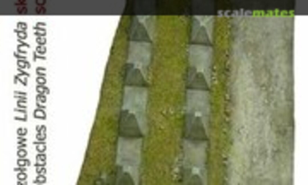 1:48 Siegfried Line Obstacles 'Dragon Teeth' (Adalbertus 48-502)