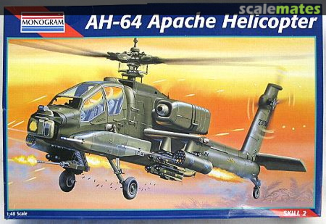 Boxart AH-64 Apache Helicopter 5443 Monogram