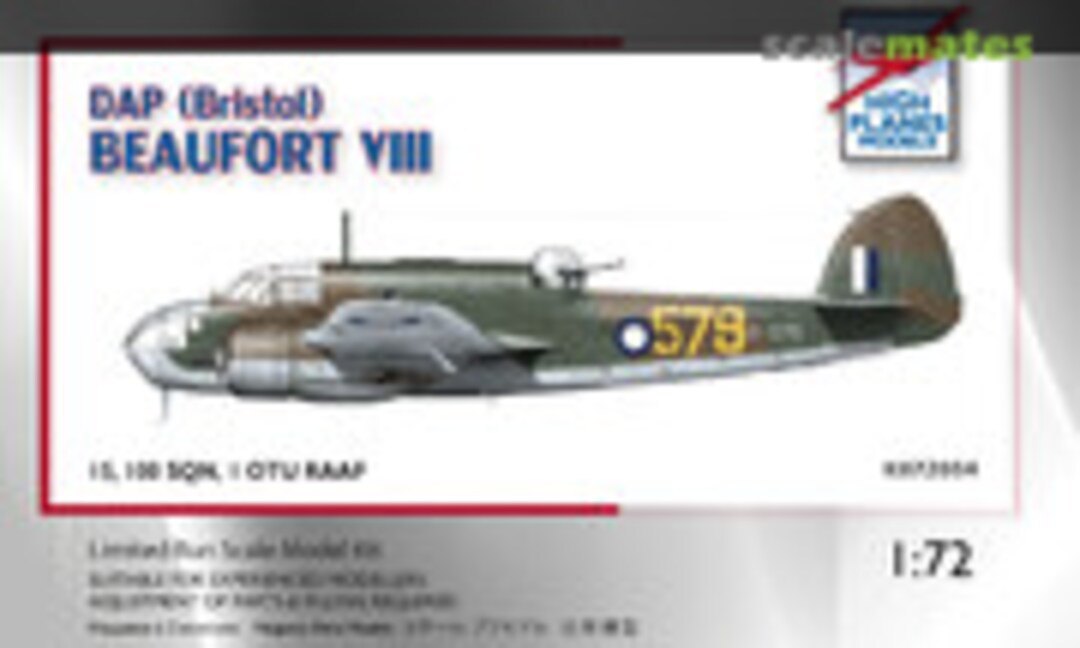 1:72 DAP (Bristol) Beaufort VIII (High Planes Models K072054)