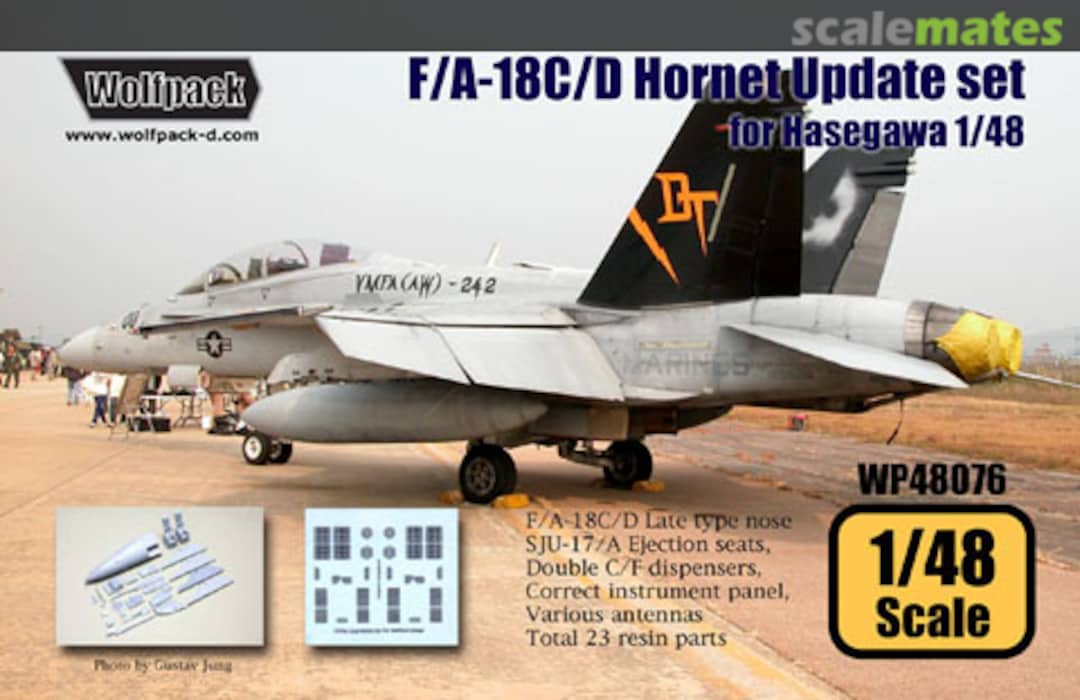 Boxart F/A-18C/D Hornet Update Set WP48076 Wolfpack