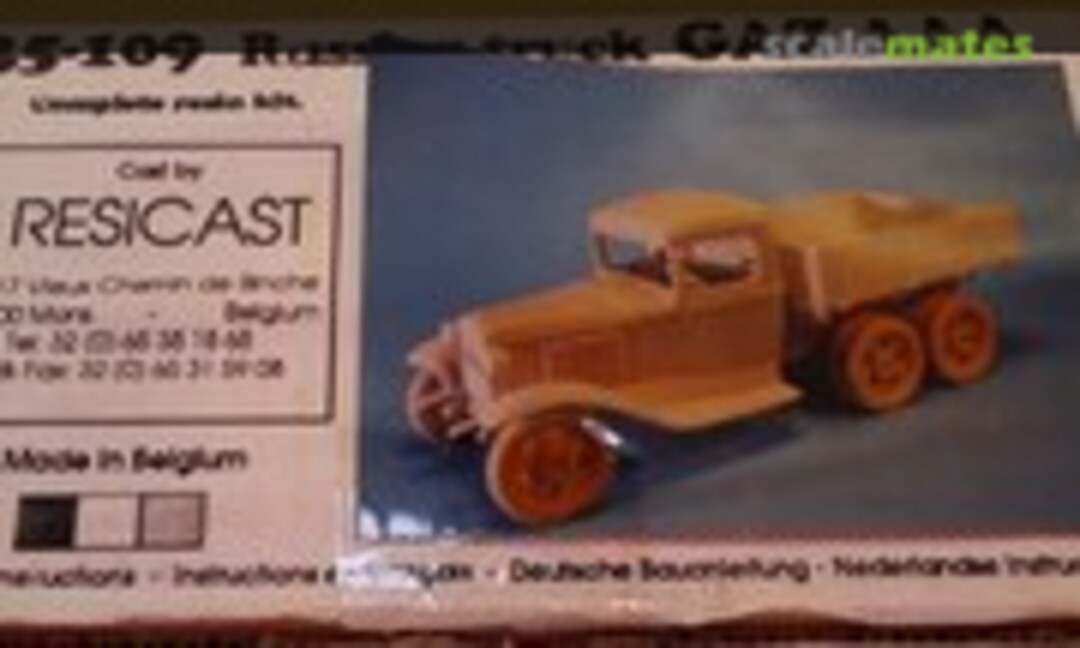 1:35 Russian Truck GAZ AAA (Resicast 35-109)