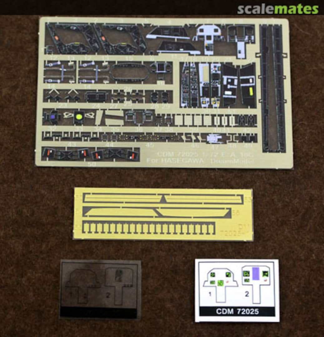 Boxart E/F-18G Color PE DMC 72025 DreamModel