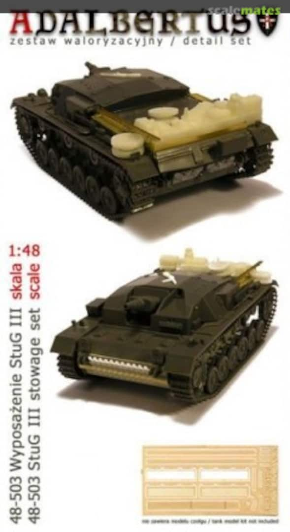 Boxart StuG IIIB Stowage Set 48-503 Adalbertus