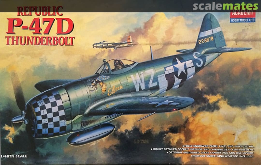 Boxart Republic P-47D Thunderbolt 2159 Academy