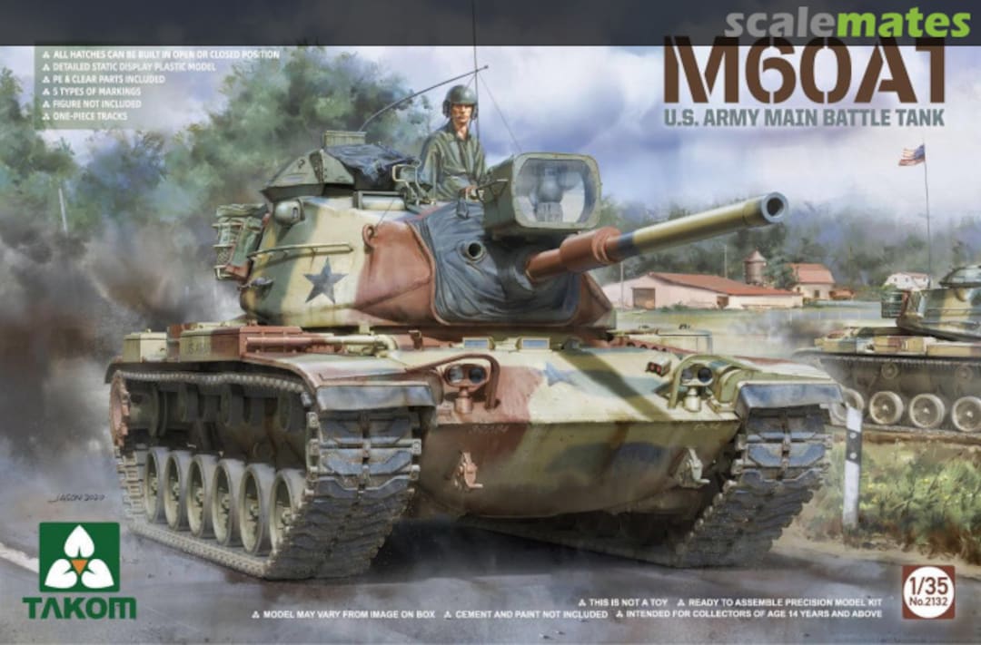 Boxart M60A1 2132 Takom