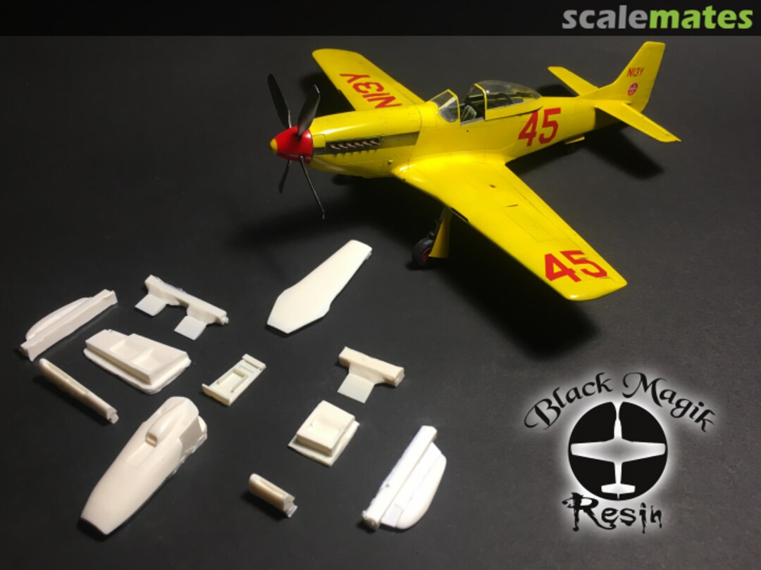 Boxart Anson Johnson P-51D Conversion BMAJ Black Magik Resin