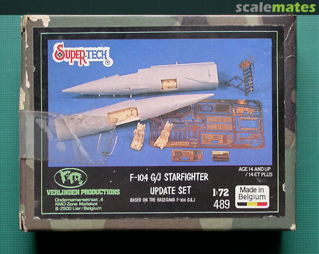 Boxart F-104 Starfighter - Update Set 489 Verlinden Productions