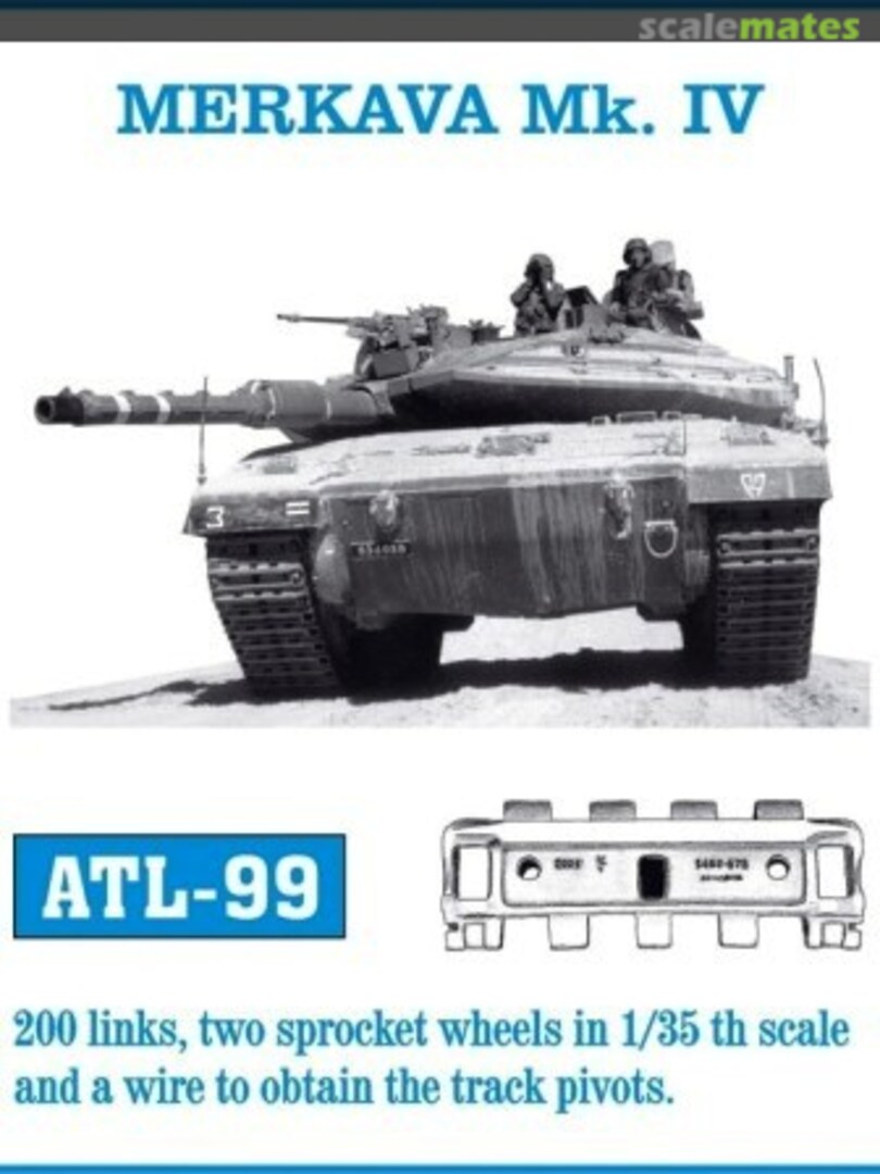 Boxart Merkava Mk.IV ATL-99 Friulmodel