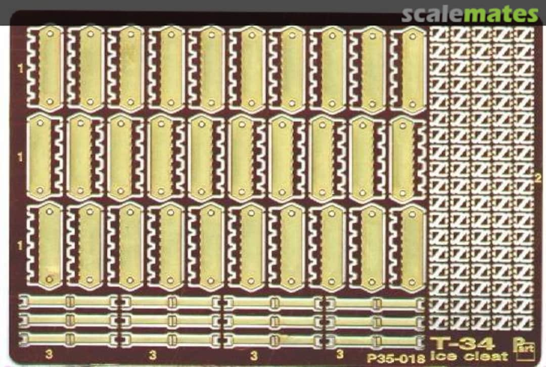 Boxart T-34 ice cleat P35-018 Part