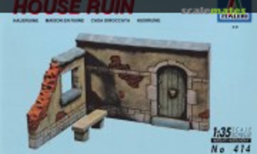 1:35 House Ruin (Italeri 414)