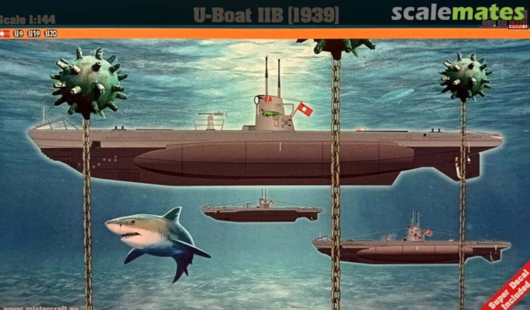 Boxart U-Boat IIB (1939) F-56 MisterCraft