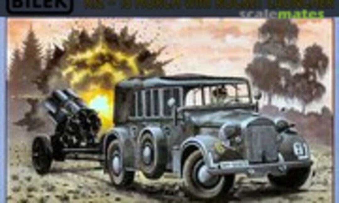 1:35 Kfz-15 Horch with Rocket Launcher (Bilek 893)