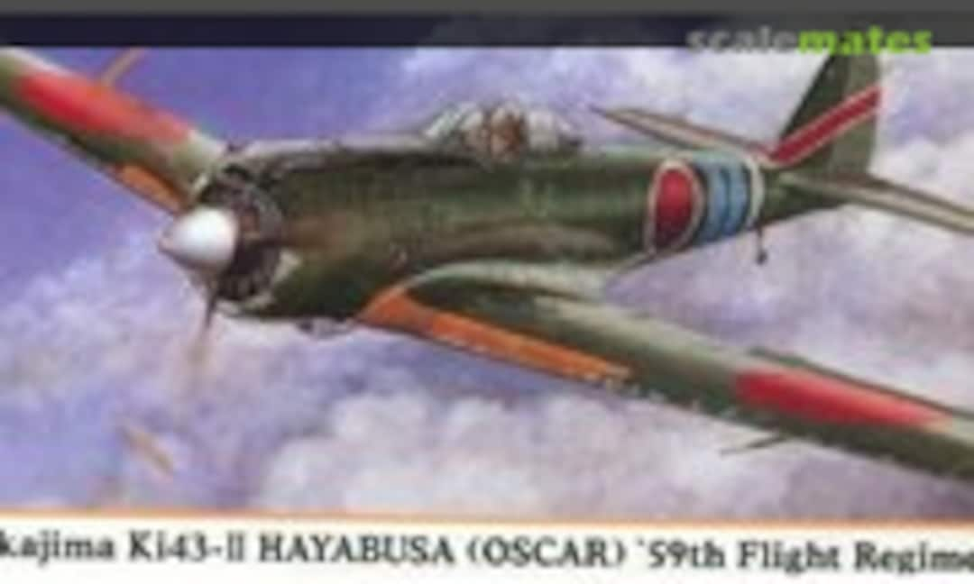 1:72 Nakajima Ki43-II Hayabusa (Oscar) '59th Flight Regiment' (Hasegawa 00192)