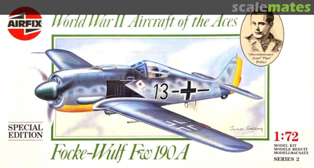 Boxart Focke-Wulf FW 190A 02085 Airfix