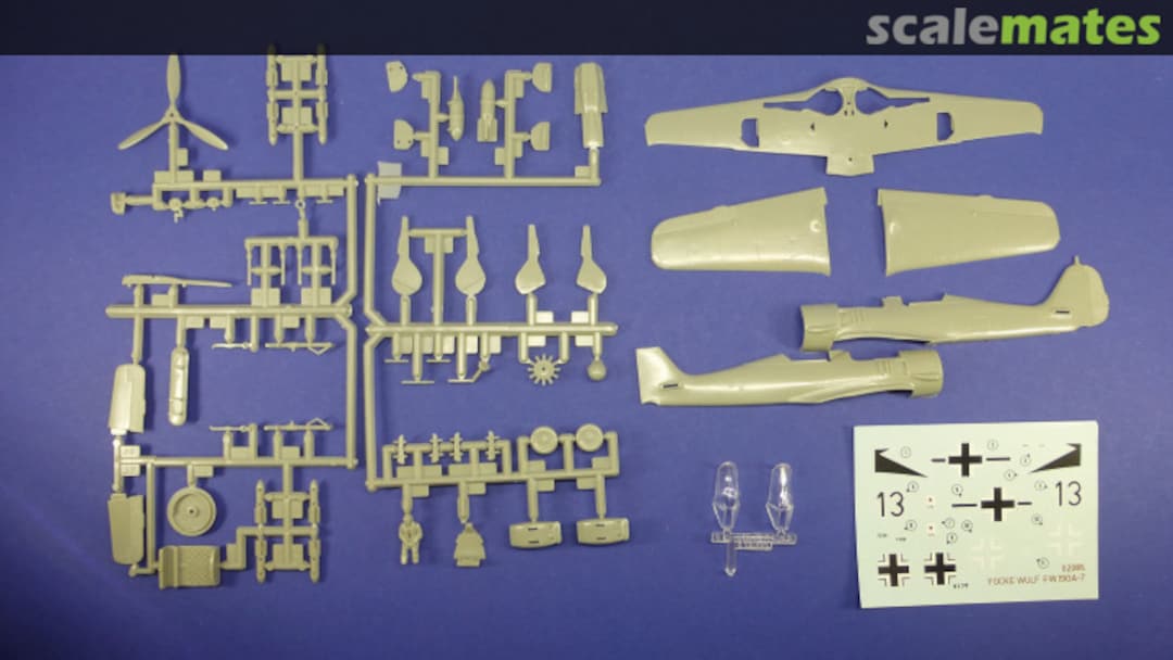 Contents Focke-Wulf FW 190A 02085 Airfix