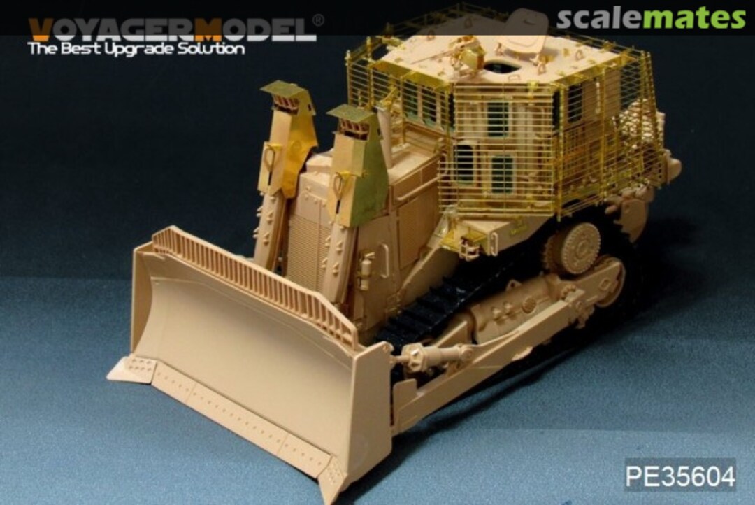 Boxart IDF D9R Armored BullDozer w/slat armour PE35604 Voyager Model