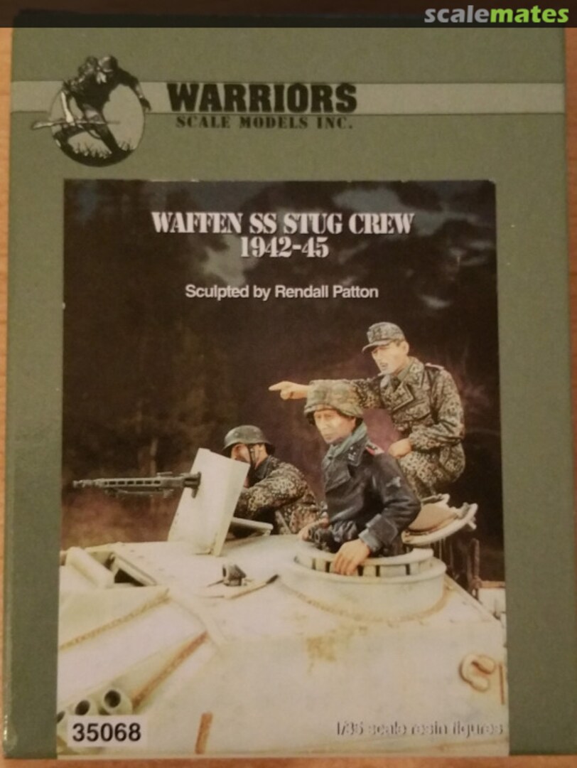 Boxart Waffen SS StuG Crew 1942 - 45 35068 Warriors