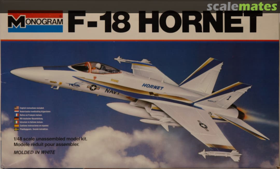 Boxart F-18 Hornet 5802 Monogram