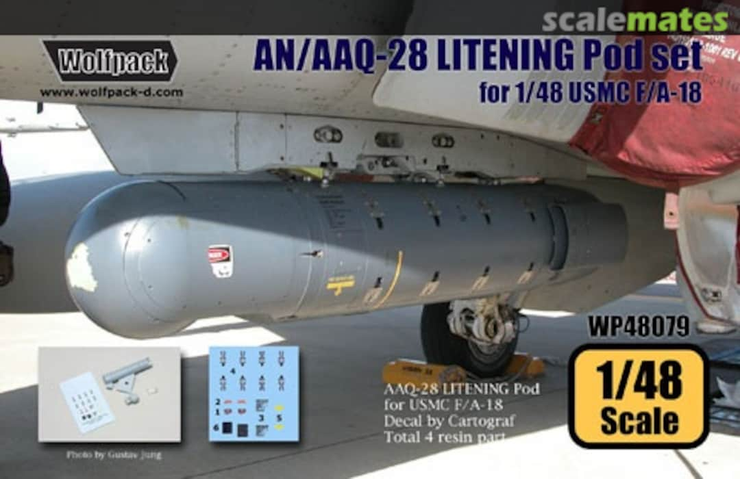 Boxart AN/AAQ-28 LITENING Pod Set WP48079 Wolfpack