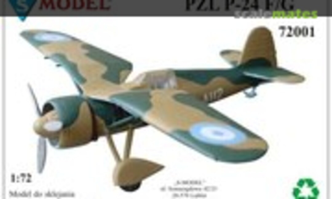 1:72 PZL P-24 F/G (S-Model (Poland) 72001)