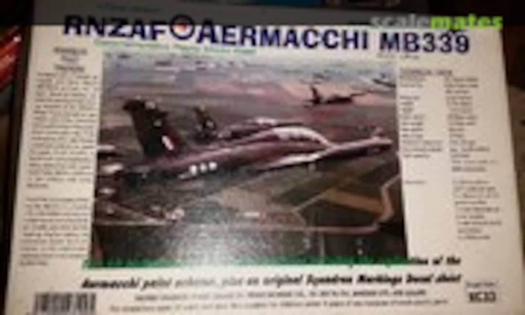 1:72 Aermacchi MB339 (Flying Kiwis KC33)