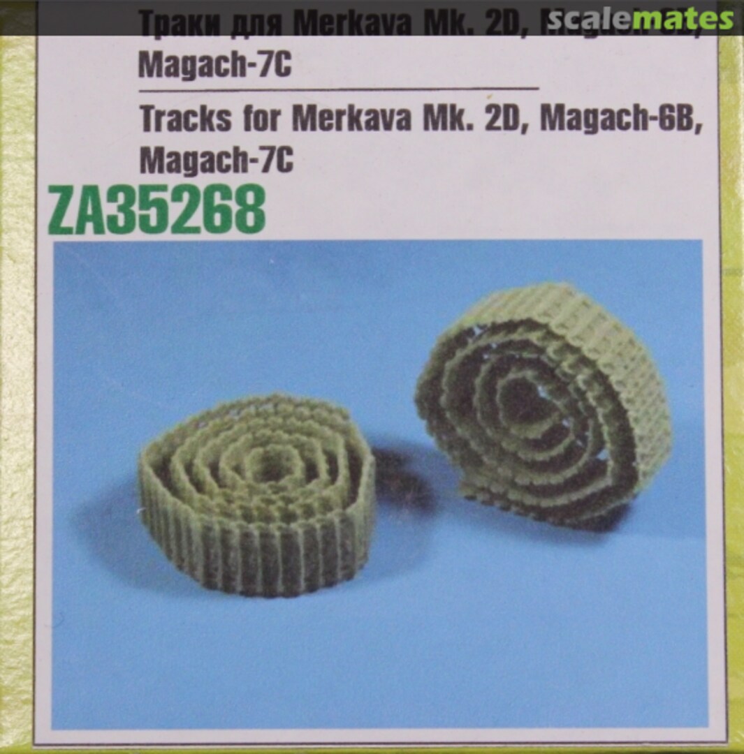 Boxart Tracks for Merkava Mk. 2D, Magach 6B, Magach 7C ZA35268 Zebrano