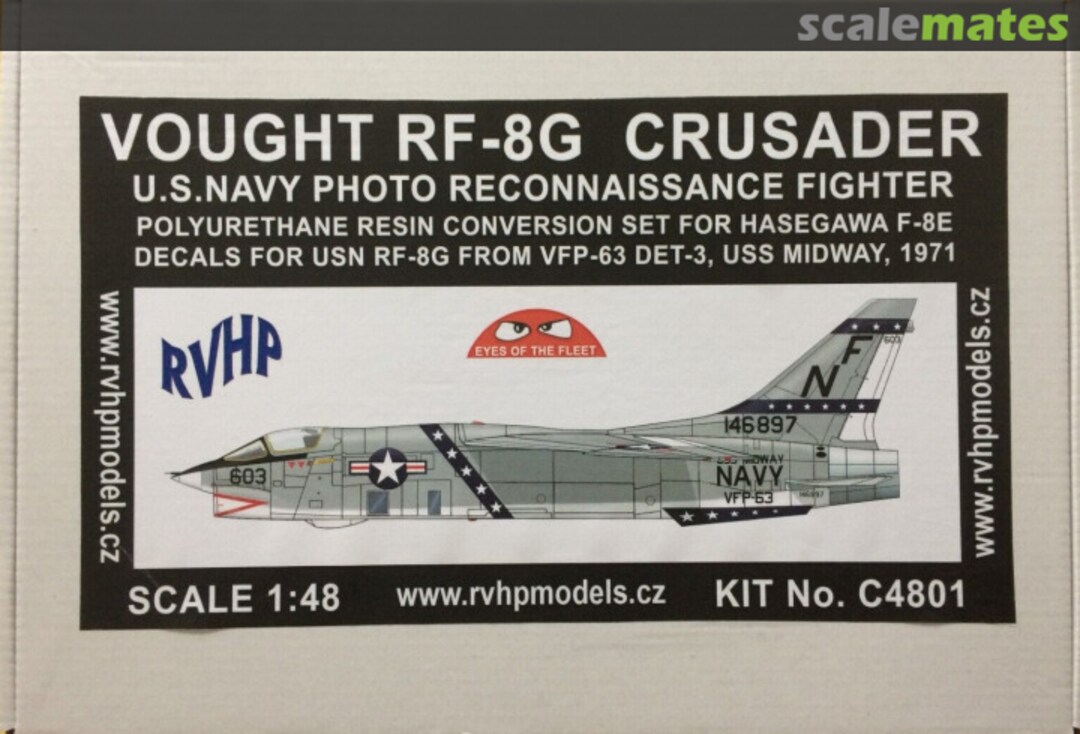 Boxart Vought RF-8G Crusader C4801 RVHP