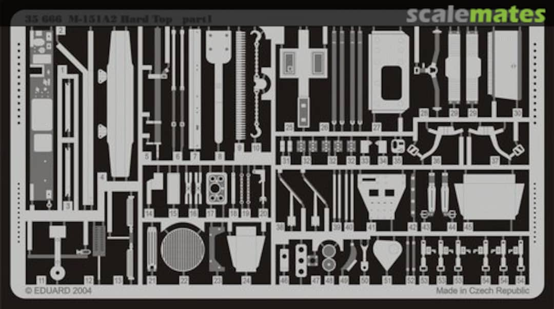 Boxart M151A2 Hard Top 35666 Eduard