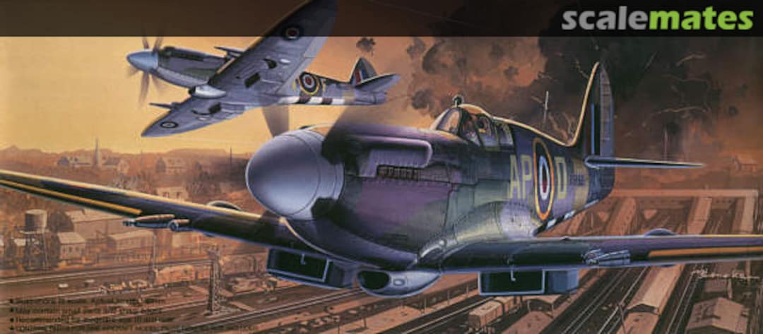 Boxart Spitfire Mk.14E "After D-Day" 74009 Fujimi