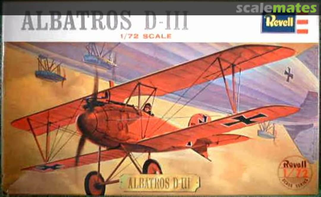 Boxart Albatros D-III H-629 Revell Japan