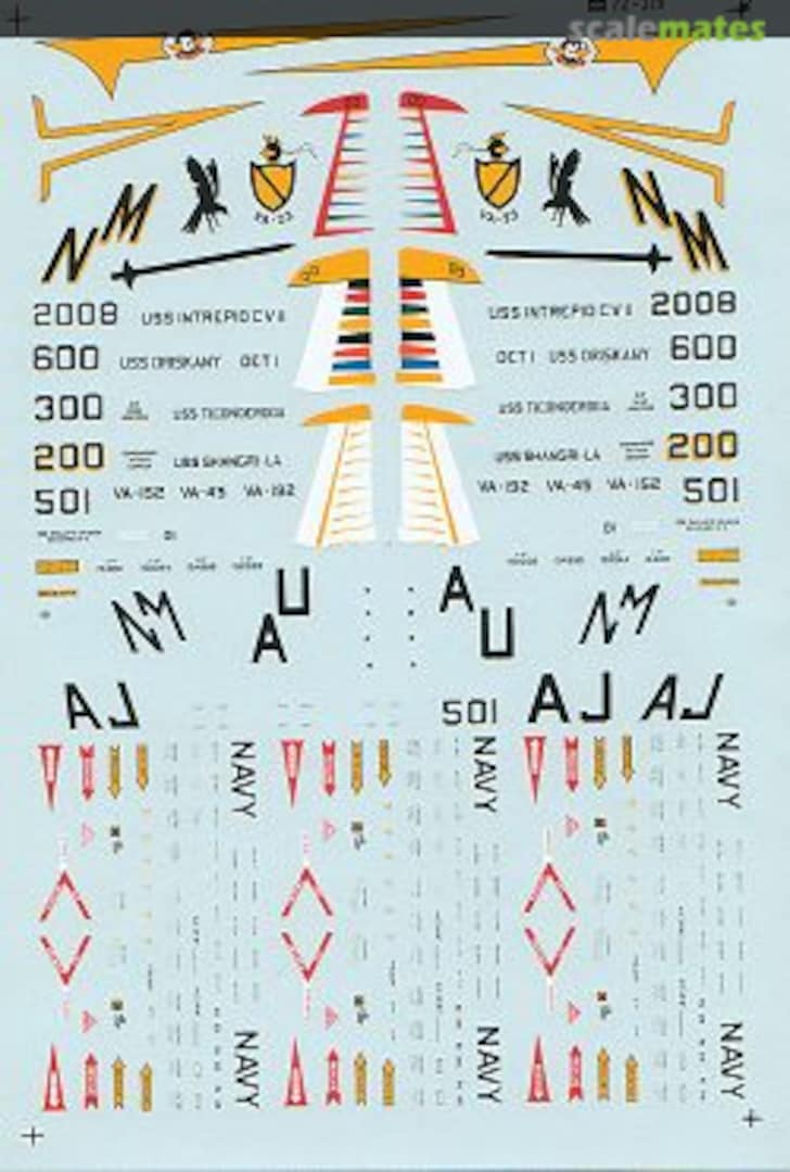 Boxart A-4E/F Skyhawk 72-319 SuperScale International