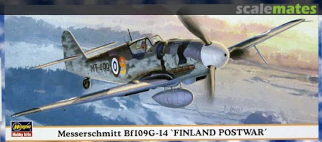 Boxart Messerschmitt Bf109G-14 'Finland Postwar' 00707 Hasegawa