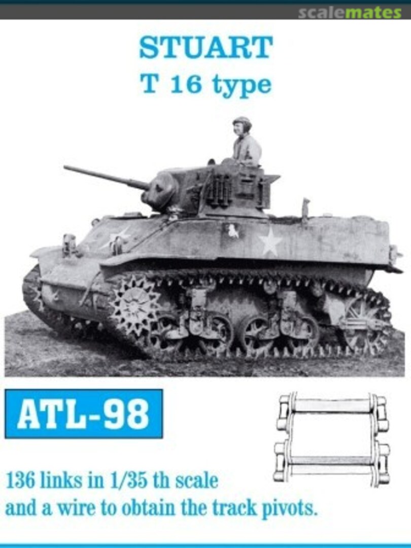 Boxart STUART T 16 type ATL-98 Friulmodel