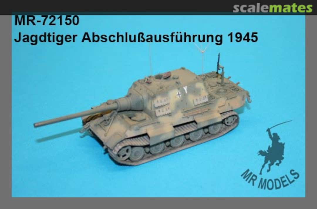 Boxart Jagdtiger MR-72150 MR Modellbau