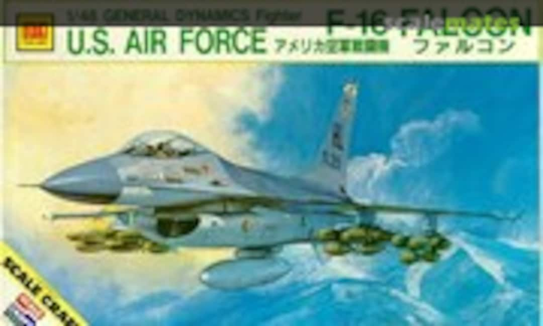 1:48 General Dynamics Fighter U.S. Air Force F-16 Falcon (Otaki/Scale Craft OT2-38)