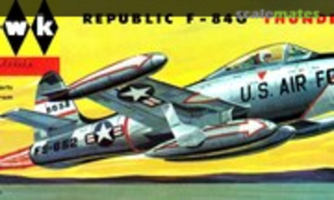 1:48 Republic F-84G Thunderjet (Hawk 505-98)