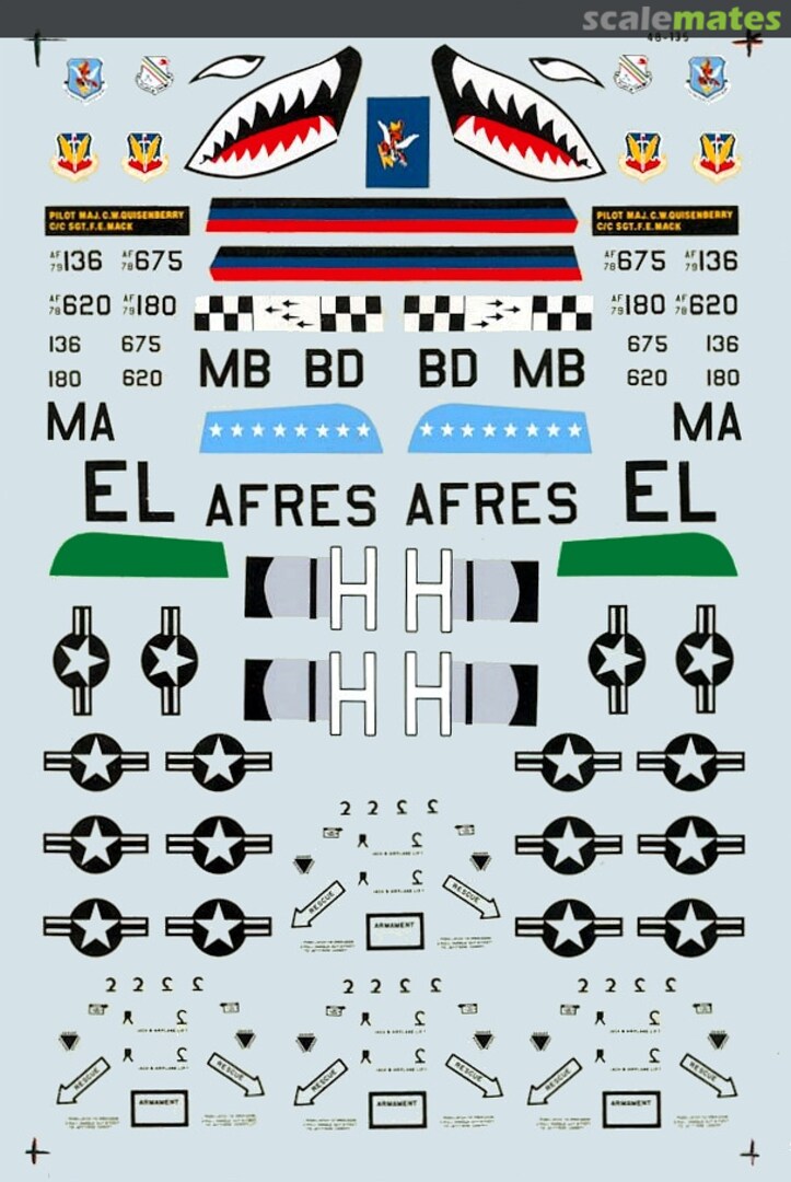 Boxart A-10A Thunderbolt II 48-0135 Microscale