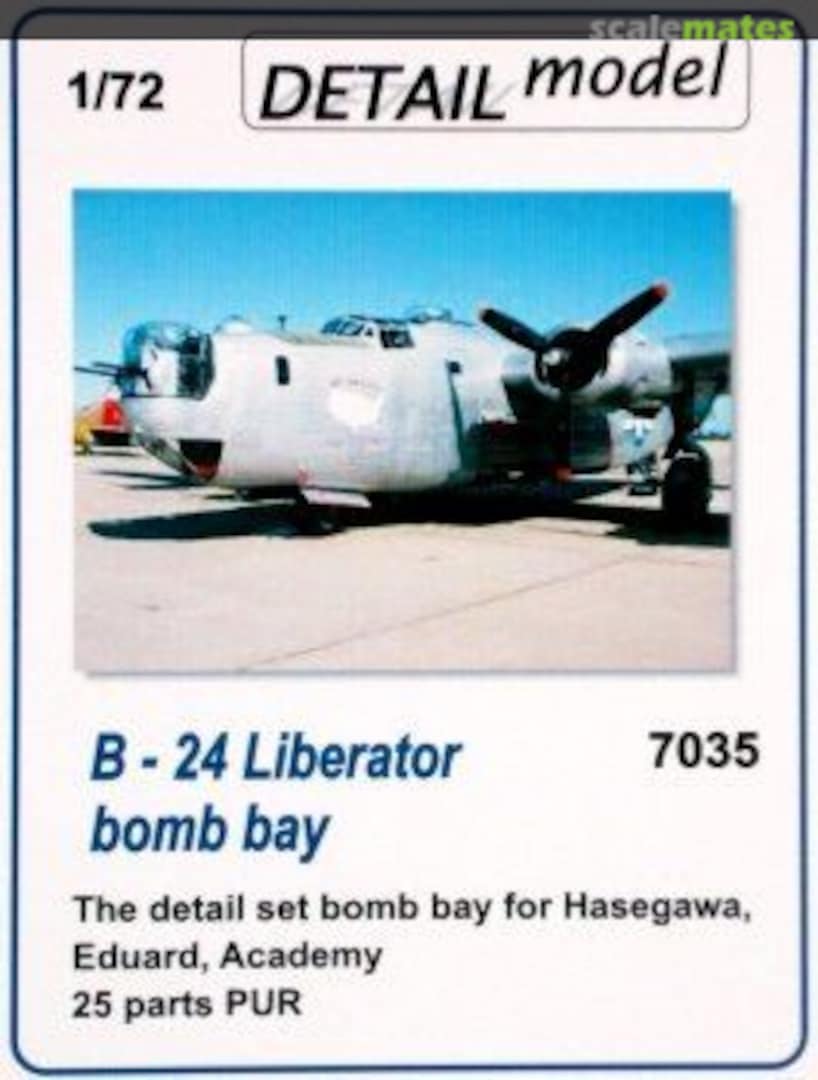 Boxart B-24 Liberator bomb bay 7035 DETAIL model