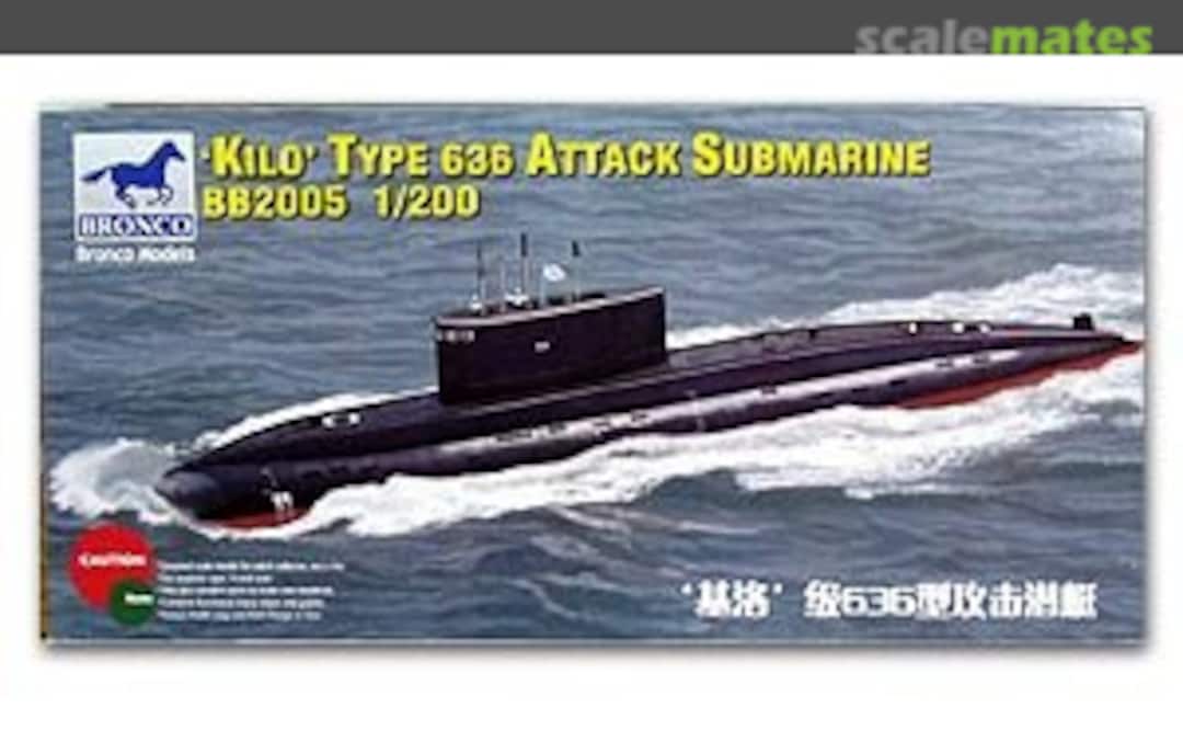 Boxart 'Kilo' Type 636 Attack Submarine BB2005 Bronco