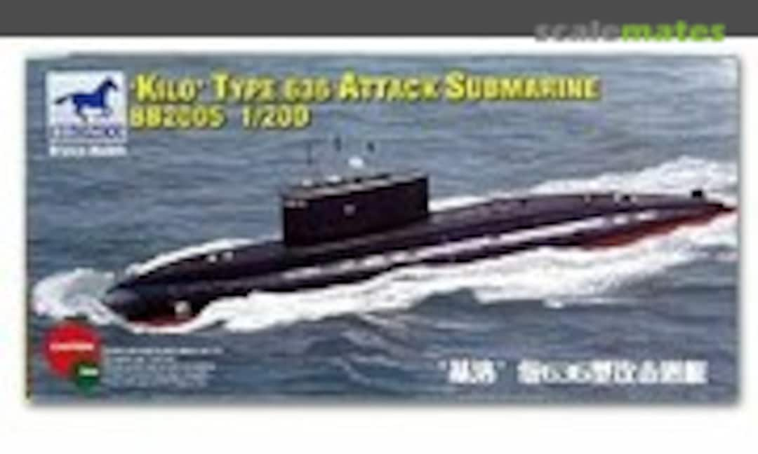 1:200 'Kilo' Type 636 Attack Submarine (Bronco BB2005)