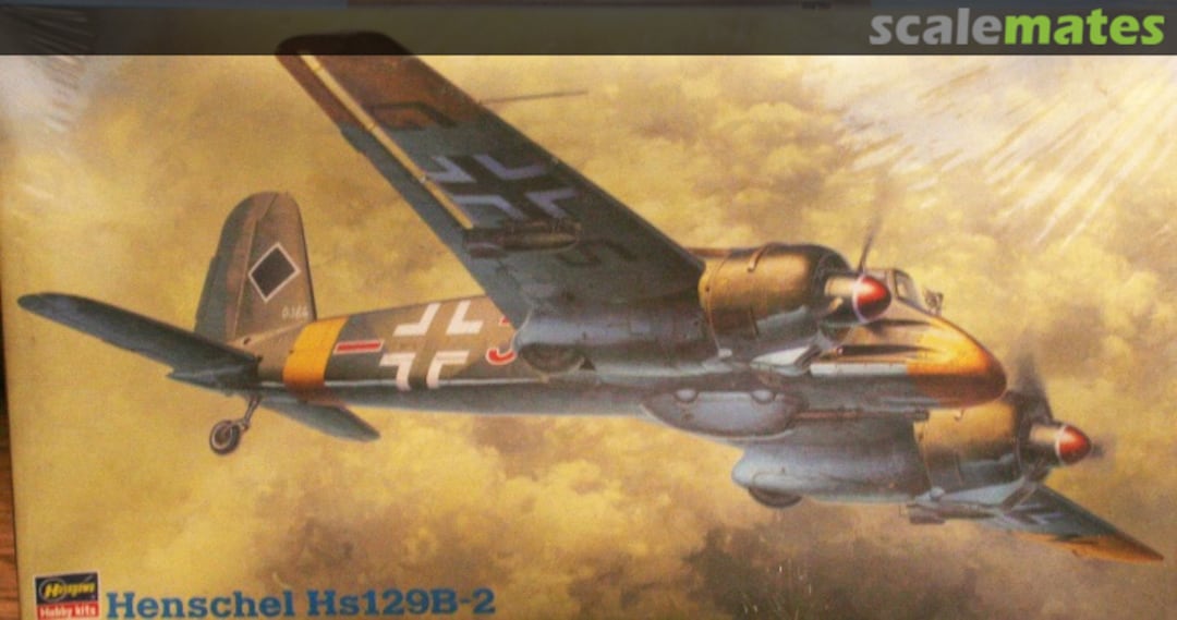 Boxart Henschel Hs 129B-2 09071 Hasegawa