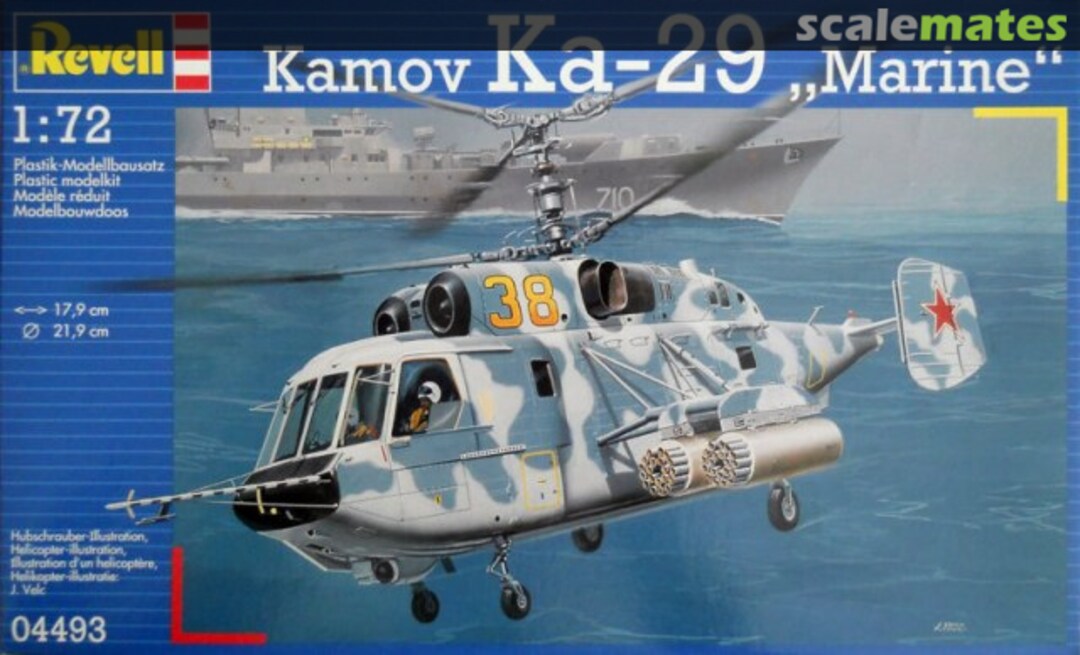 Boxart Kamov Ka-29 "Marine" 04493 Revell