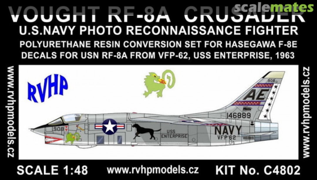 Boxart Vought RF-8A Crusader C4802 RVHP