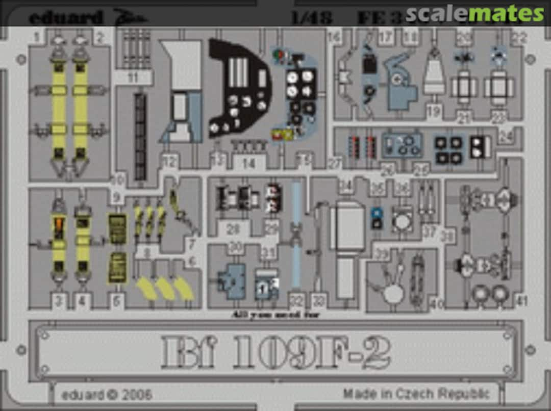 Boxart Bf 109F-2 FE346 Eduard