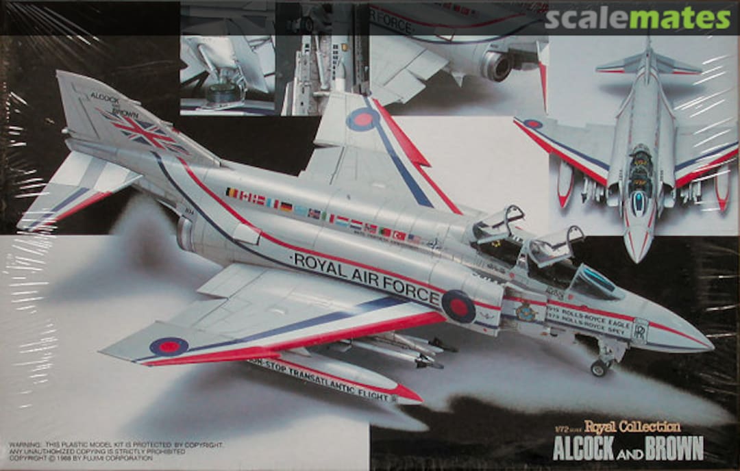 Boxart British Phantom FGR.2 Alcock and Brown 34003 Fujimi