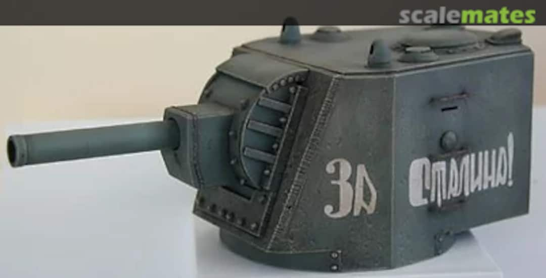 Boxart Russian KV II "Dreadnought" (Model 1939) Turret Conversion TW-35022 Tiger Werke