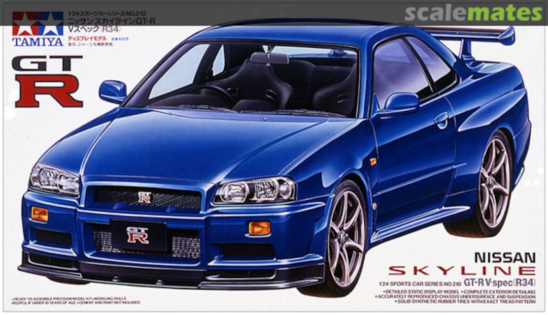 Boxart Nissan Skyline GT-R V Spec (R34) 24210 Tamiya