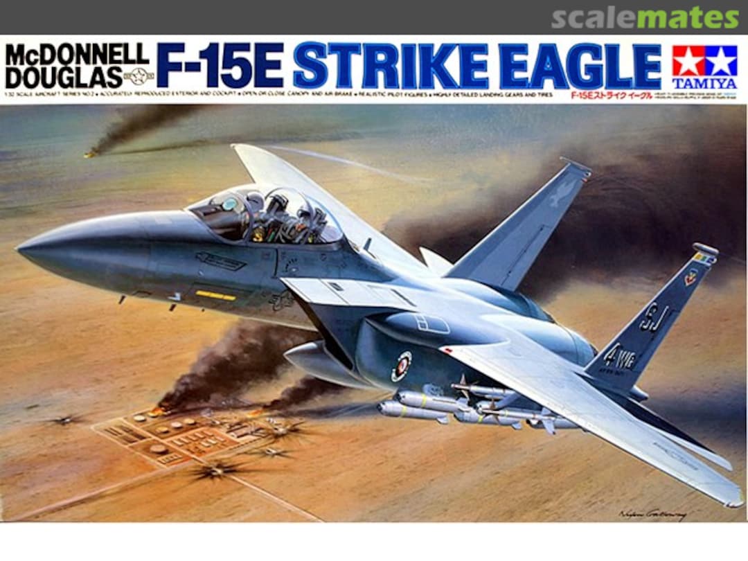 Boxart McDonnell-Douglas F-15E Strike Eagle 60302 Tamiya