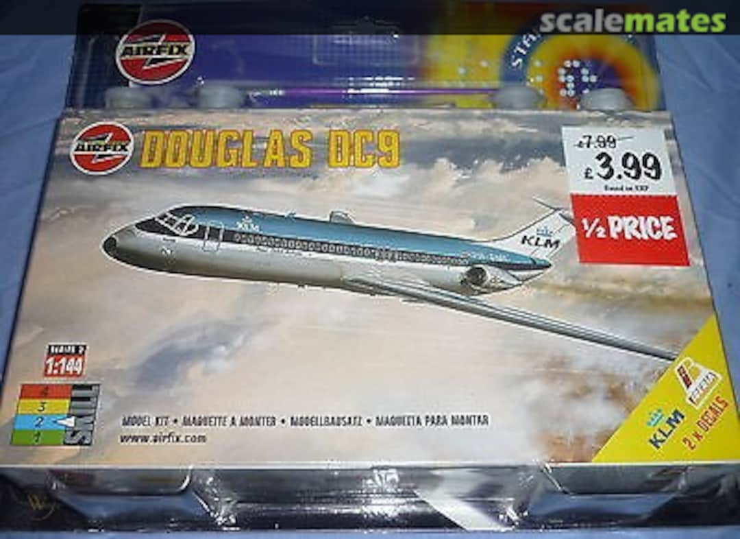 Boxart Douglas DC9 93182 Airfix