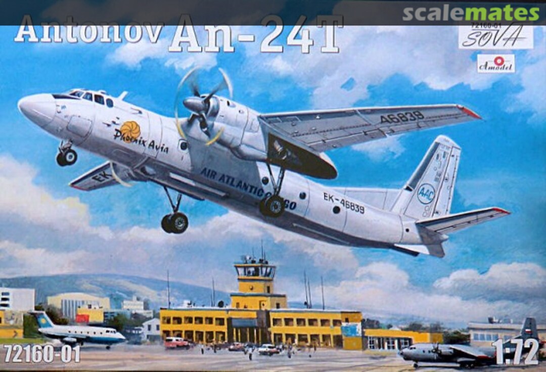 Boxart Antonov An-24T 72160-01 Amodel